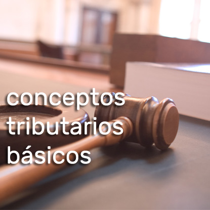 EAF18:Conceptos básicos de derecho tributario